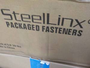 lot 195 image: Steel Linx Packaged Fasteners 30 lb...