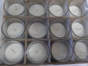 lot 198 image: 12 ct 15 hour Votive Candles...