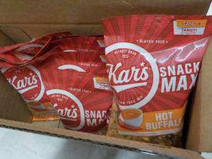 lot 215 image: 12 ct 4oz bags Kars Snack Mix...