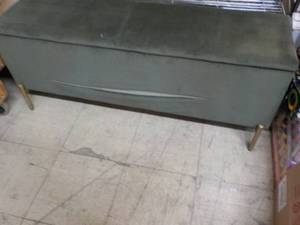 lot 216 image: Bench- flaw in front as shown 44 x...
