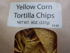 lot 223 image: 7 ct 8 oz bags Yellow Corn Tortilla...