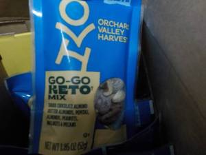 lot 227 image: 14 ct 1.85 oz bags OVH Keto Mix...