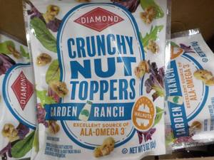 lot 241 image: 8 ct 3 oz bags Diamond Crunchy Nut ...