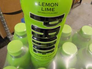lot 253 image: 12 pack Prime Lemon Lime Hydration ...
