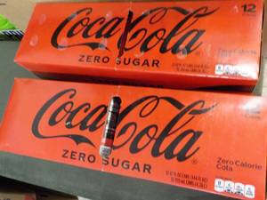 2 ct 12 packs Coca-Cola Zero Sugar...