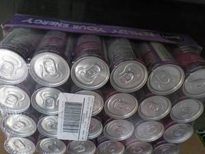 lot 259 image: 24 pack Remedy Organic Kombucha Ene...