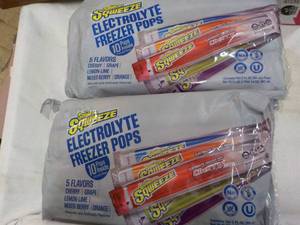 lot 262 image: 6 ct 10 Pops each Electrolyte Freez...