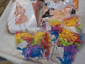 lot 267 image: Halloween Costumes and toys...