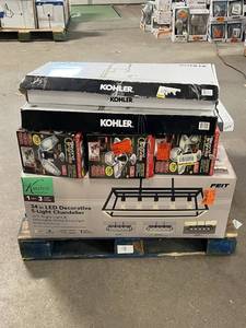 lot 9 image: HUGE LOT of Glacier Bay & Kohler Kitchen Faucets, Bathroom Faucets, Showers, Bathtub Faucets, Lighting and other Electronic - For Parts Only - Sells GREAT on eBay