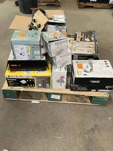 lot 12 image: HUGE LOT of Glacier Bay & Kohler Kitchen Faucets, Bathroom Faucets, Showers, Bathtub Faucets, Lighting and other Electronic - For Parts Only - Sells GREAT on eBay