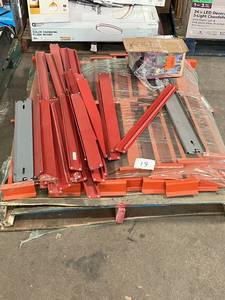 lot 13 image: HUGE Lot of Misc Rack Parts