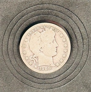 1908-O United States Barber Half Dollar Coin