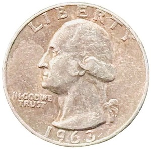 1963 United States Washington Quarter