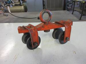 lot 231 image: OVERHEAD I BEAM TROLLEY