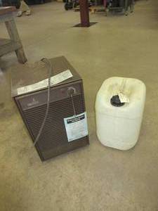 lot 247 image: COOLERATOR DEHUMIDIFIER AND PLASTIC WATER JUG