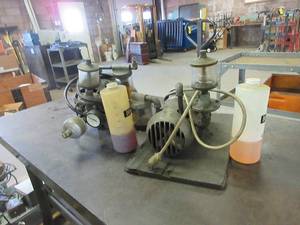 lot 316 image: VACUUM PUMPS