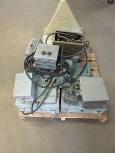 lot 318 image: ELECTRICAL CONTROL BOXES