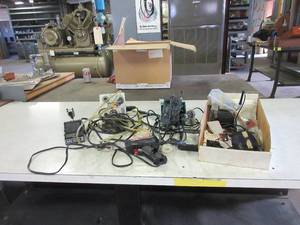 lot 326 image: SOLDERING IRONS AND SUPPLIES
