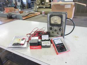 lot 327 image: ASSORTED VOLT METERS