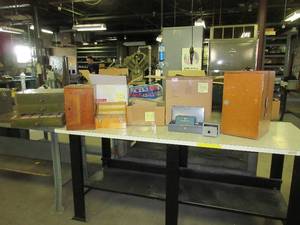 lot 365 image: ASSORTMENT OF STORAGE BOXES, CASES, JARS