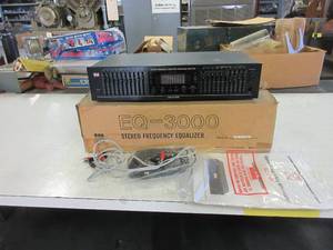 lot 366 image: BSR EQ 3000 STEREO GRAPHIC EQUALIZER - BRAND NEW
