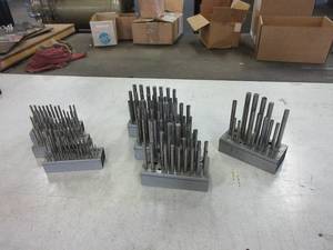 lot 390 image: SETS OF REAMER BLANKS IN FRACTIONAL, LETTERED AND NUMBERED
