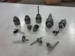 lot 400 image: ASSORTED DRILL CHUCKS