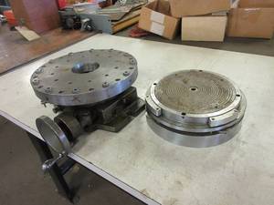 lot 414 image: MILLING MACHINE ROTARY TABLES
