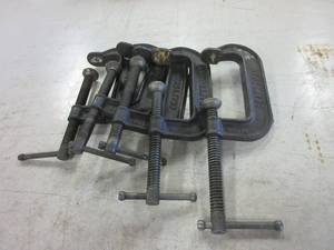 lot 431 image: CRAFTSMAN C CLAMPS