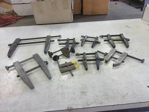 lot 438 image: ASSORTED SIZE PARALLEL CLAMPS