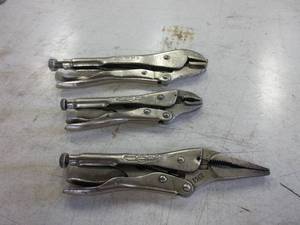 lot 439 image: ASSORTED VISE GRIPS