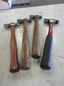 lot 466 image: BALL PEEN HAMMERS