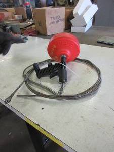 lot 468 image: RIGID DRILL POWERED HEAVY DUTY SNAKE