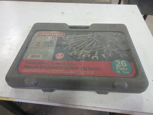 lot 487 image: CRAFTSMAN  METRIC COMBINATION WRENCH SET - BRAND NEW