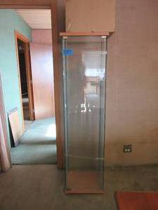 lot 537 image: GLASS DISPLAY CASE