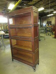 lot 540 image: MACEY 4 STACK BARRISTER BOOKCASE.