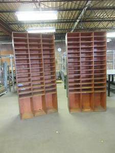 lot 550 image: CUSTOM BUILT PLYWOOD DIVIDER SHELVES