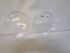 lot 10 image: Large Collection of CAC China and Clear Glass Dinner Plates