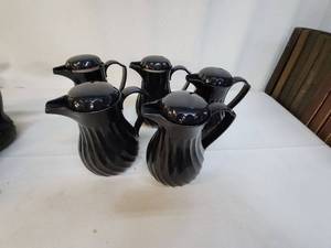 lot 41 image: 5 Coffee Pitchers