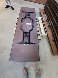 lot 113 image: SurfaceWorks Custom Rectangular Conference Table