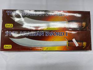 lot 9K image: Bud K Arabian Sword Set Decorative Blades