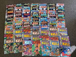lot 10R image: Lot 70 Marvel Comic Collection The Punisher, Kull & Ka-Zar