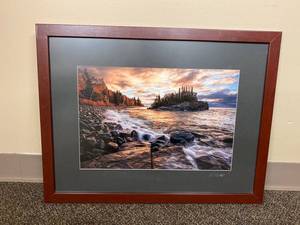 lot 13C image: Framed Photo Superior Awakening David Barthel Print