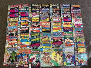 lot 13R image: Lot 70 Marvel Comic Book Collection Punisher, Hulk, Surfer & More