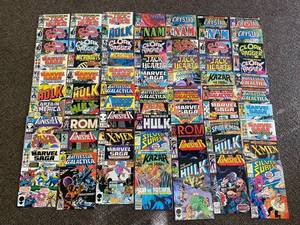 lot 15R image: Lot 70 Vintage Marvel and DC Comic Book Collection Lot