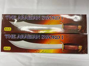 lot 27K image: Arabian Sword I Twin Pack with Sheaths - Bud K Collectible
