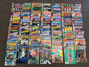 lot 27R image: Vintage Marvel Comic Book Lot 70 Spider-Man X-Men Punisher Collection