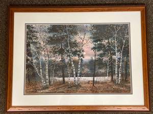 lot 54C image: Byron Addison Wells Signed Limited Edition Framed Print