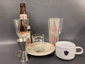 lot 68V image: Vintage Beer & Cocktail Barware Collection Stag Coors