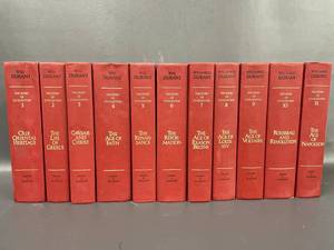 lot 69C image: The Story of Civilization 11 Volume Set by Durant